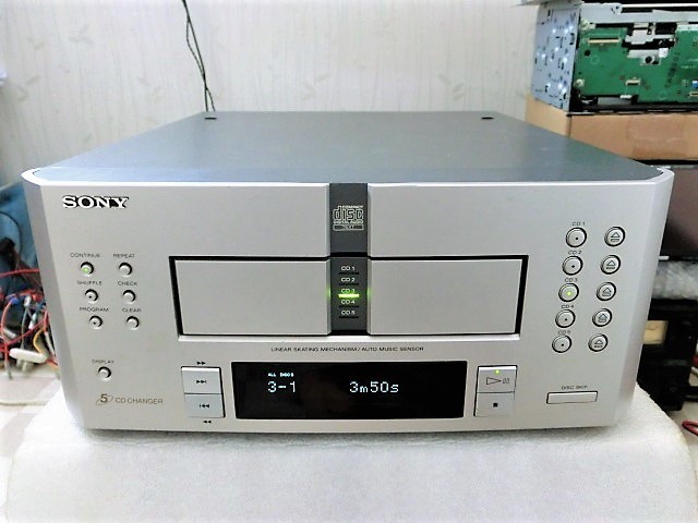 SONY CDP-MS919 CDプレーヤー DHC-MD919 専用 5DISC CDチェンジャー