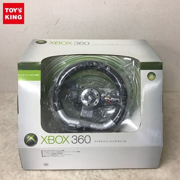 赤字超特価，大得価】 1円～ Xbox 360 ワイヤレス レーシングホイール
