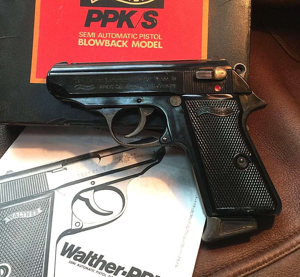 ウエスタンアームズ WA ワルサー P38 ステンレスモデル サイレンサー