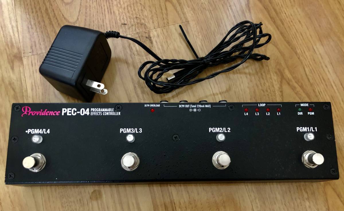Providence | PEC-4V スイッチャー PEC-04 プロビデンス エフェクター
