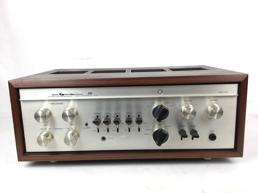 【値下げ中】LUXMAN/LX38 真空管プリメインアンプ ジャンク LUXMAN 真空管プリメインアンプ LX38 ジャンク ○ 42E9A-1 LUXMAN LX38
