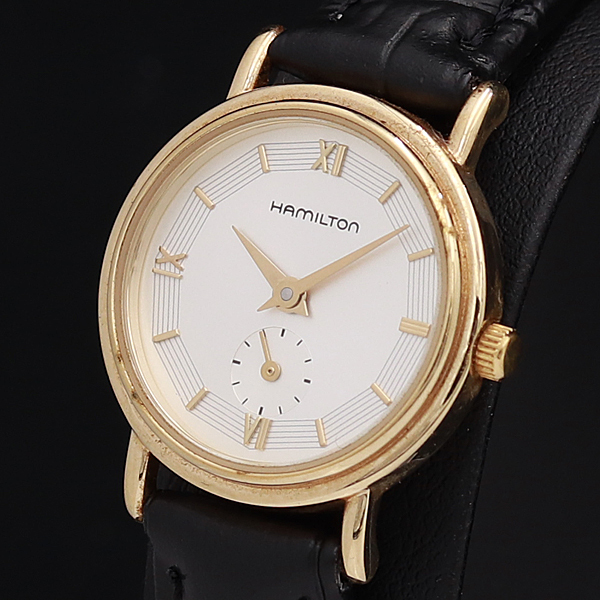 Hamilton 6208 腕時計 レディース クォーツ ヴィンテージ 稼働品 U