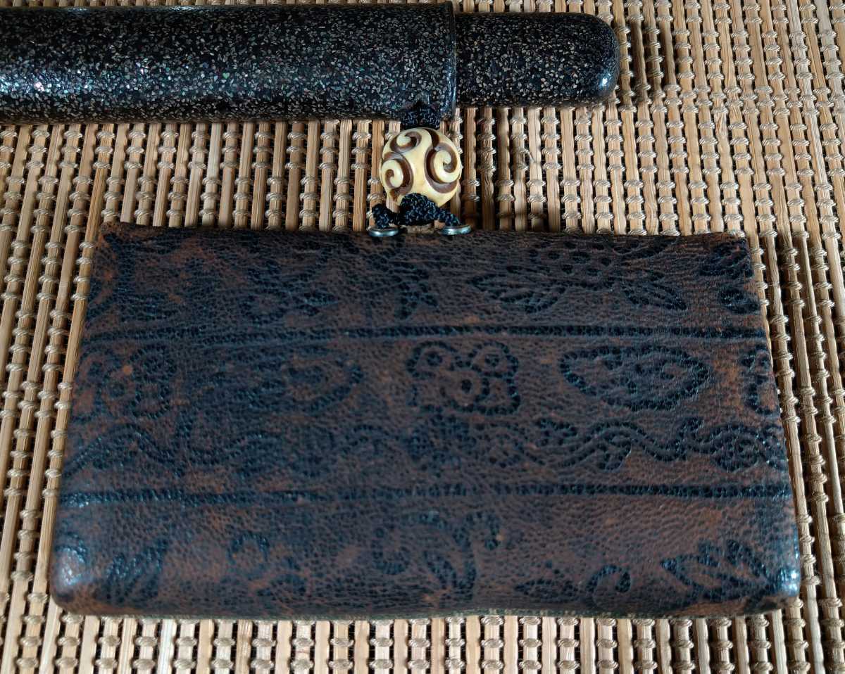 煙草入れ キセル 提物 煙管 喫煙具 - 時代物 Yahoo!オークション