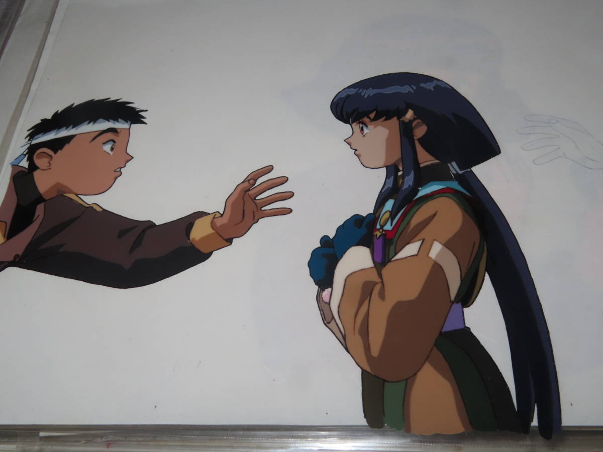 ネコポス可 当時物 天地無用 2 セル画