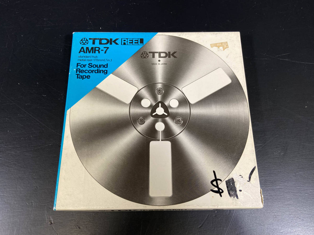 TDK オープンリールテープ メタルリール 7号 AMR-7 空リール