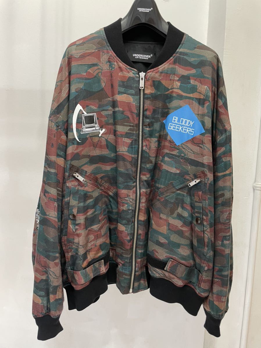 アンダーカバー　undercover クリイミィマミ　ボンバー　ジャケット　MA-1 美品　1000円スタート　最落なし - TEE（）」 UNDERCOVER（アンダーカバー）の「クリィミーマミ 2026年最新クリィミーマミ アンダーカバーの人気アイテム メルカリ