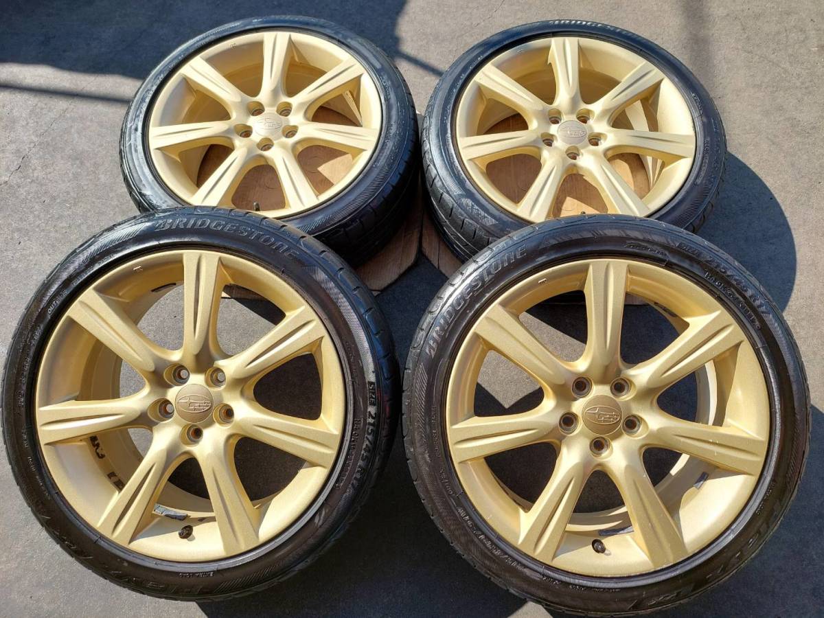 ゴールド ホイール スバル純正 BBS インプレッサ RG362 0 4本セット 16 