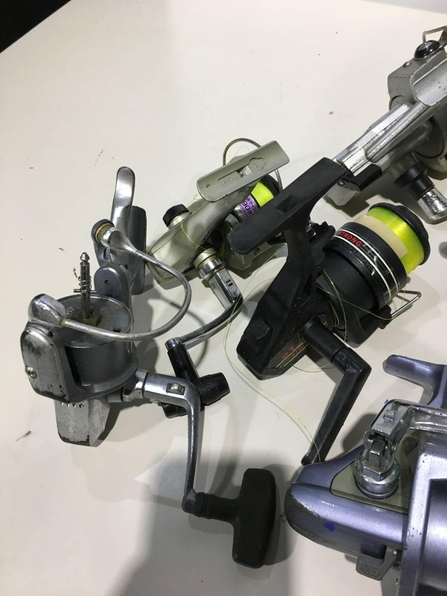 釣りリール6点まとめ売り スピニングリール 6個セット リール 6個セット 釣り スピニングリール