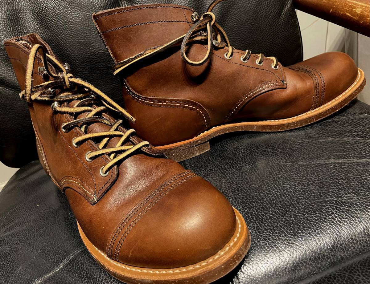 極美品!! レッドウィング 8111 アイアンレンジャー IRON RANGER US9.5 