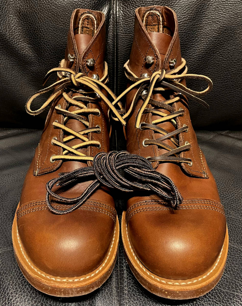 極美品!! レッドウィング 8111 アイアンレンジャー IRON RANGER US9.5 