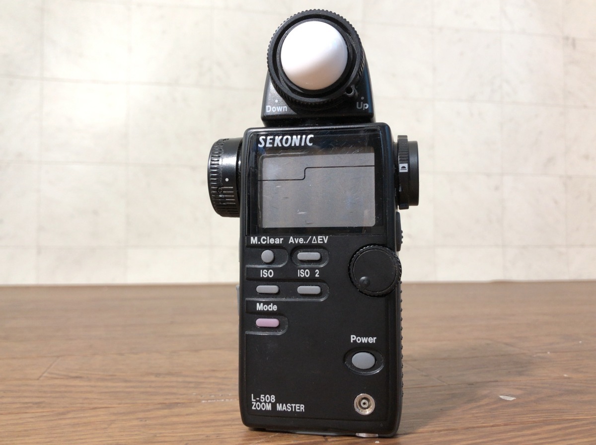 C104M022○SEKONIC セコニック L-508 ZOOM MASTER ズームマスター 露出 