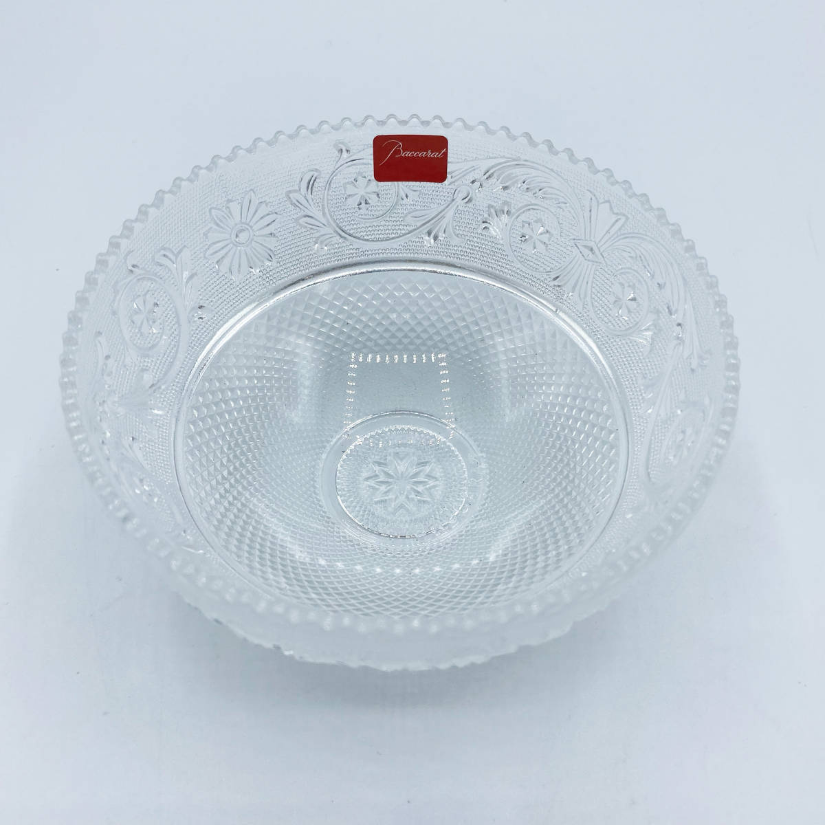 2920【BACCARAT】 バカラ アラベスク スモールボウル　12ｃｍ 箱有 未使用