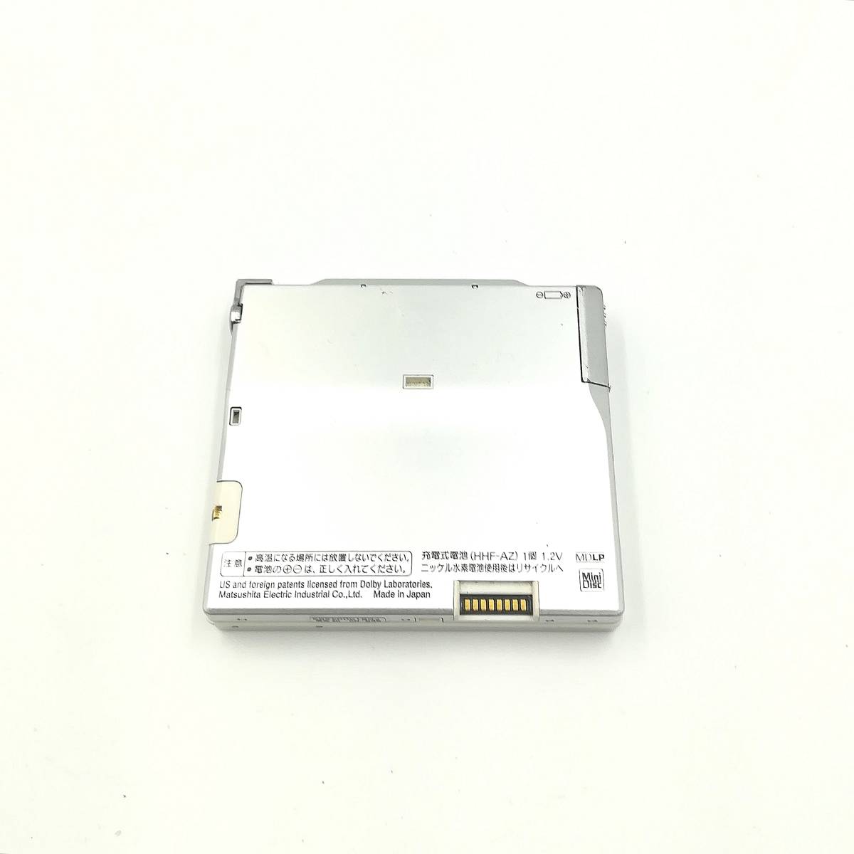 人気セール， 爆買い M11026 Panasonic パナソニック ポータブルMDプレイヤー&バッテリースタンド SJ-MJ500 ピンク 1式 オーディオ機器 MDウォークマン used