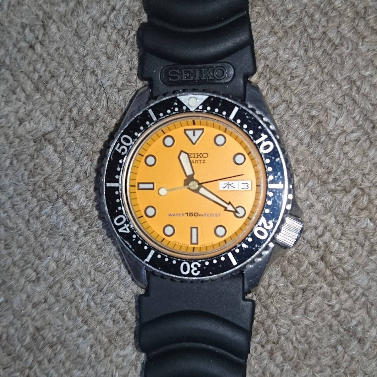SEIKO 6458-600A セイコー ダイバー クオーツ腕時計 中古品 セイコー 