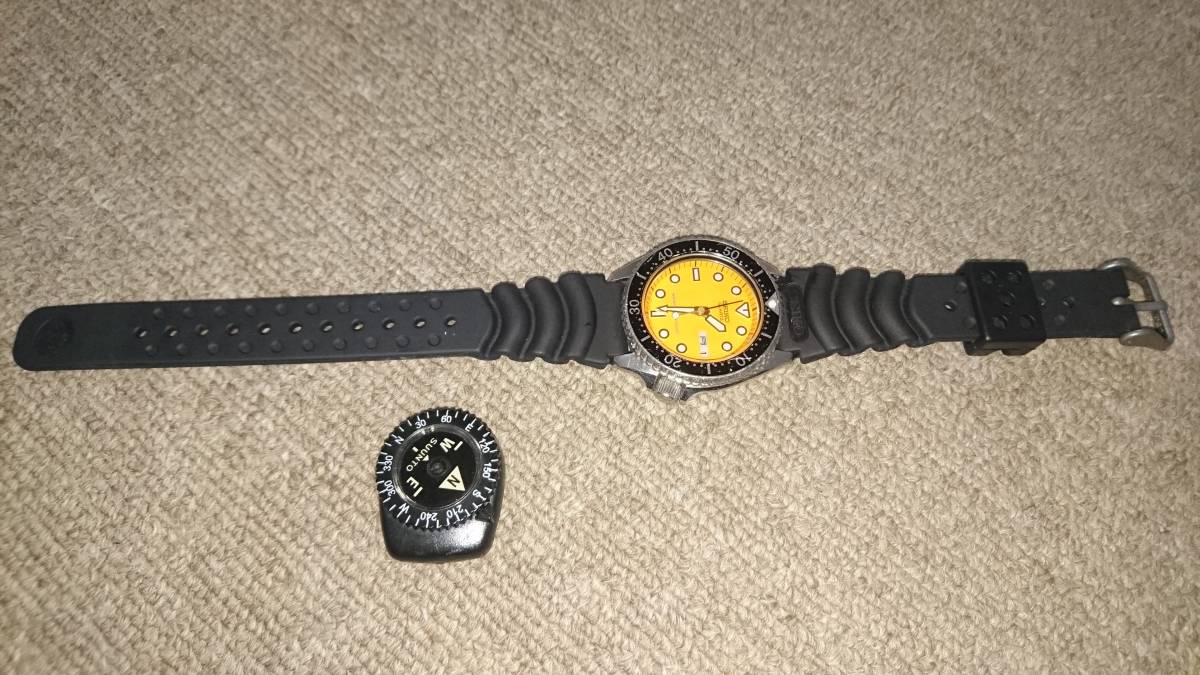SEIKO 6458-600A セイコー ダイバー クオーツ腕時計 中古品 セイコー 