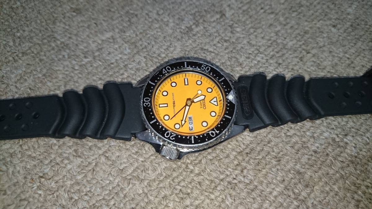 SEIKO 6458-600A セイコー ダイバー クオーツ腕時計 中古品 セイコー 