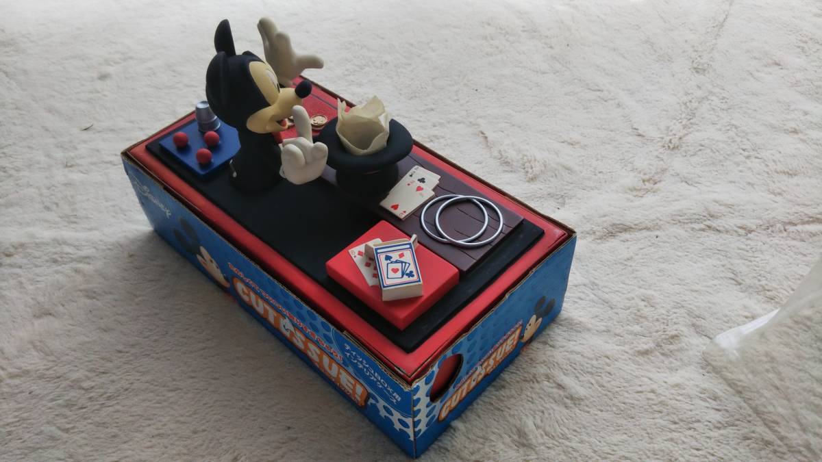 未使用 ミッキーマウス ティッシュケース マジック マジシャン テンヨー絶版 ミッキーマウス ティッシュケース マジック マジシャン