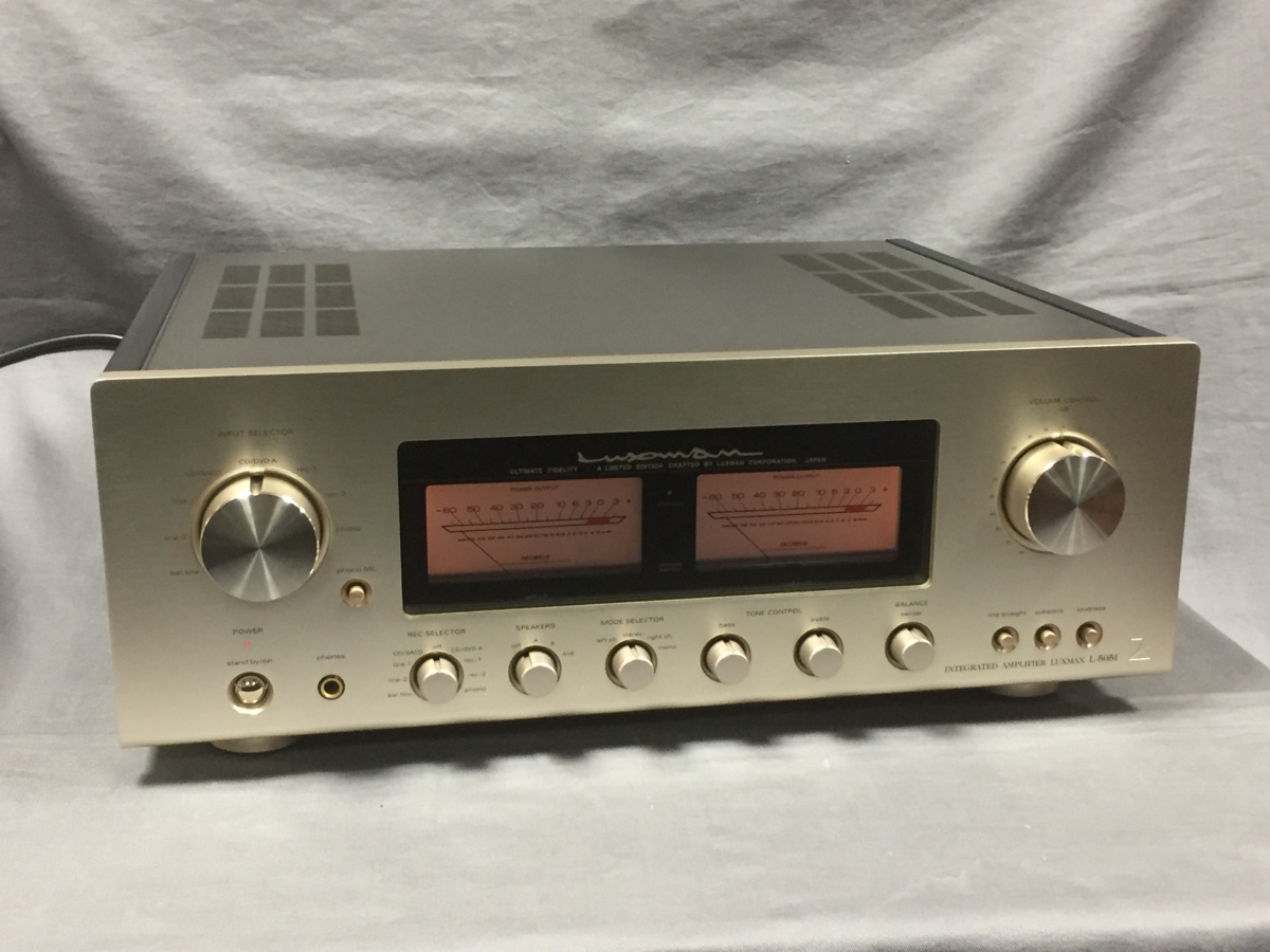 プリメインアンプ LUXMAN ラックスマン L-505f 中古 Y5988763 - 中古 