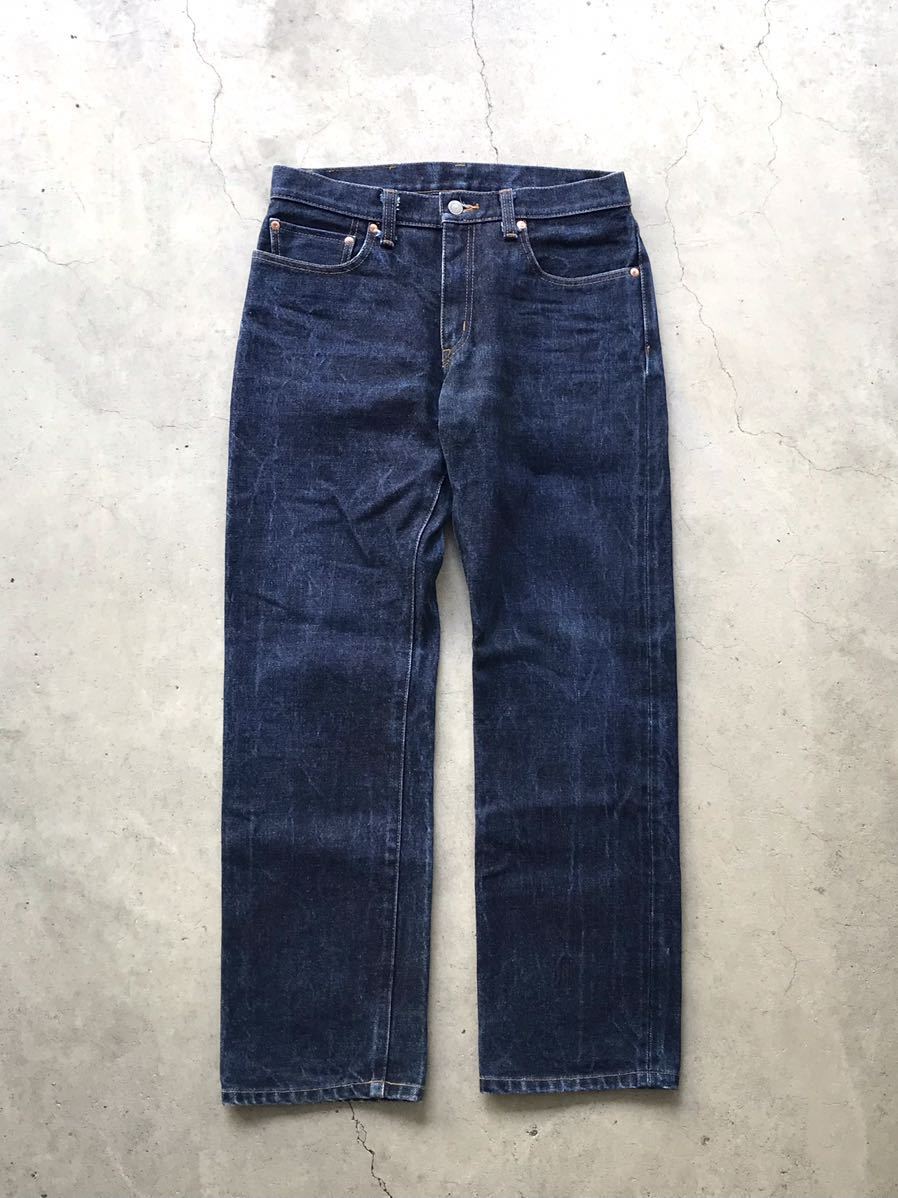 KOJIMA GENES 23oz ヘビーオンス セルビッチ デニムパンツ W34 児島