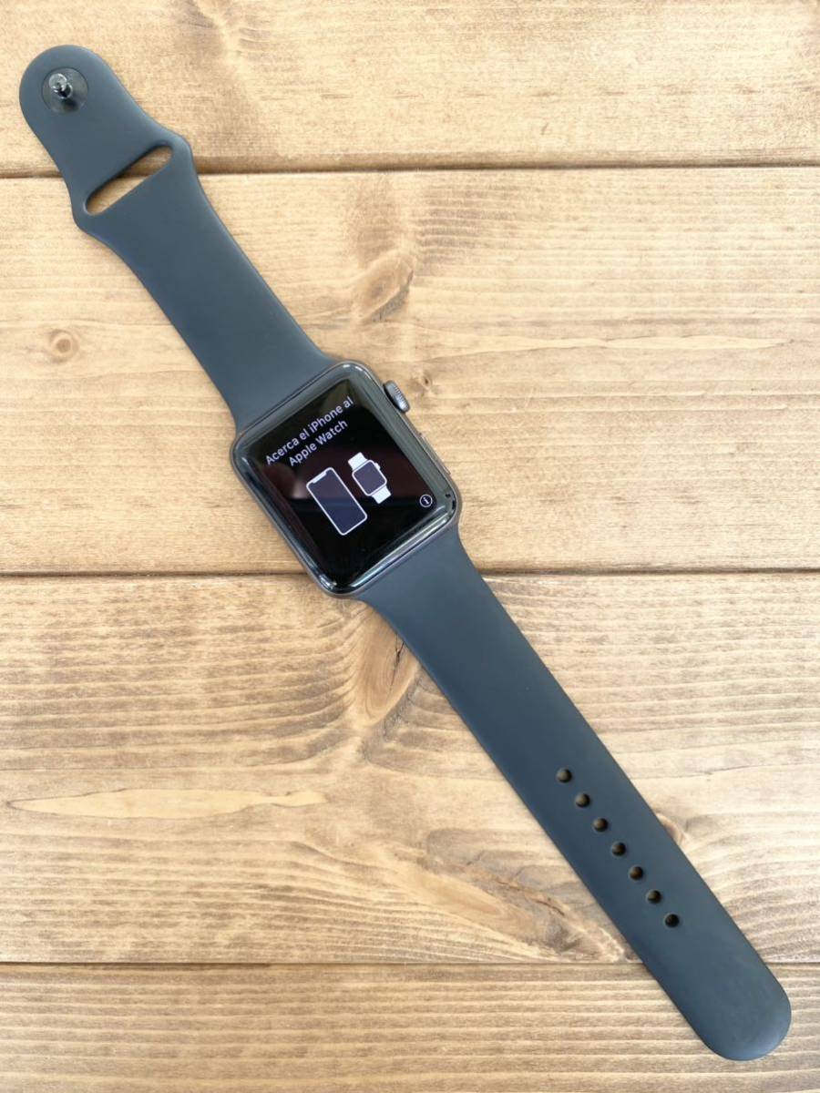 Apple Watch Series 3スペースグレイ限定1点】アップルウォッチ 