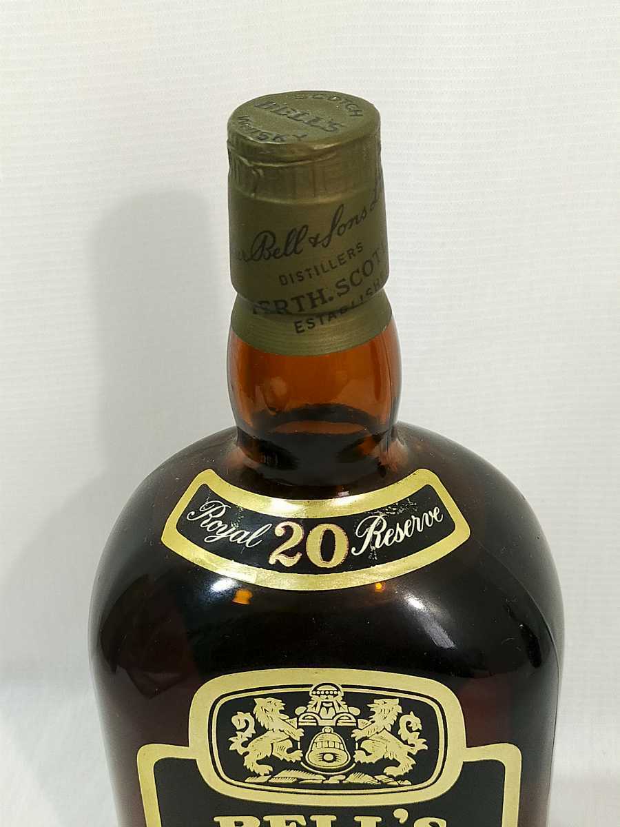 NN0303 755 未開栓 BELL'S ベルズ 20年 スコッチウイスキー ROYAL