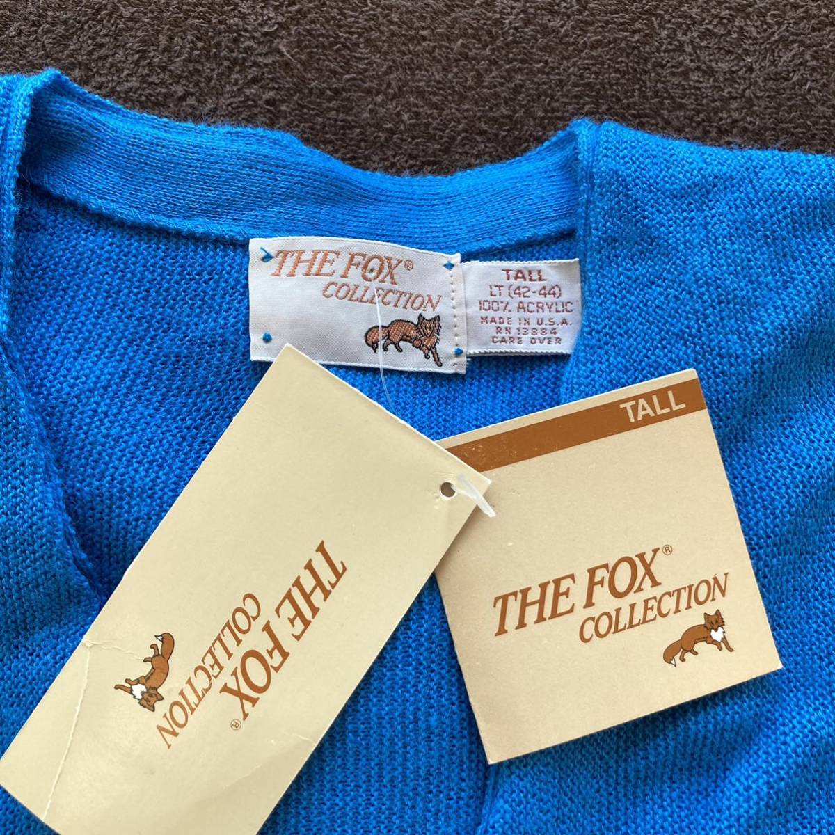 ニューヨーカー様 FOX カーディガン カートコバーン ビンテージ WEARの SPORTS カート