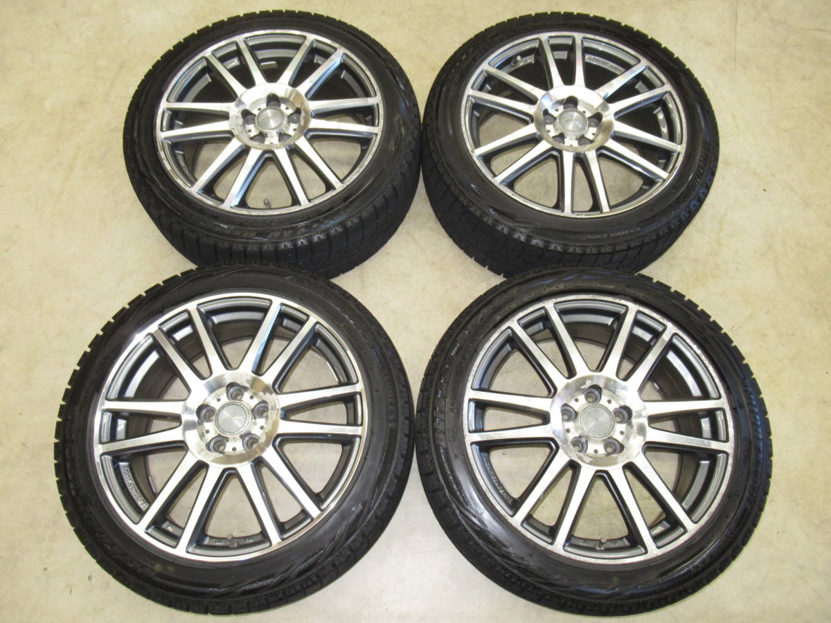 豊富な，本物保証 KYOHO Circular サーキュラー version DM 7J-17 off+50 pcd100/5H 225/45R17 スタッドレス付き4本 86 BRZ プリウス カローラツーリング他(スタッドレスタイヤ)｜売買されたオークション情報、yahooの商品情報を 5穴