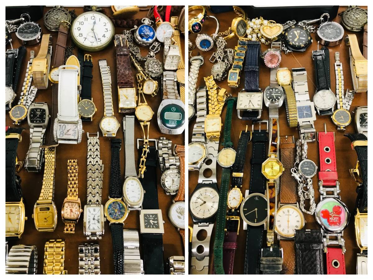 OY542]時計 おまとめ出品 SEIKO/CITIZEN/CASIO/ALBA/GUESS/CK/Folli 