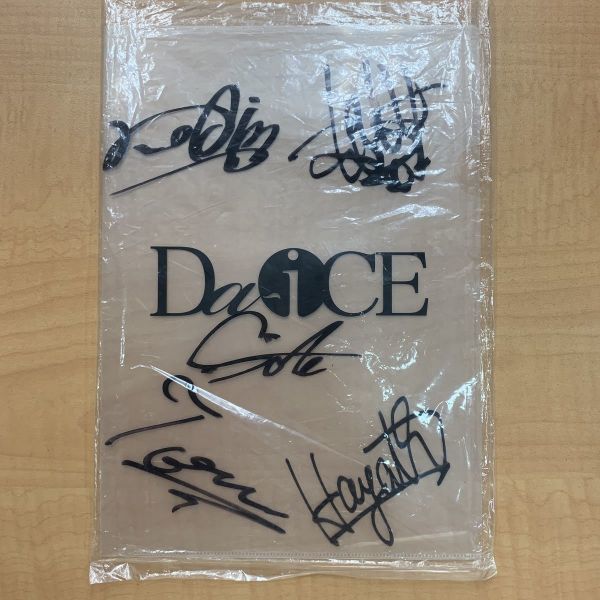 FANTASTICS サイン入り クリアファイル Da-iCE クリアファイル - 2026年最新da-ice サイン入りの人気アイテム
