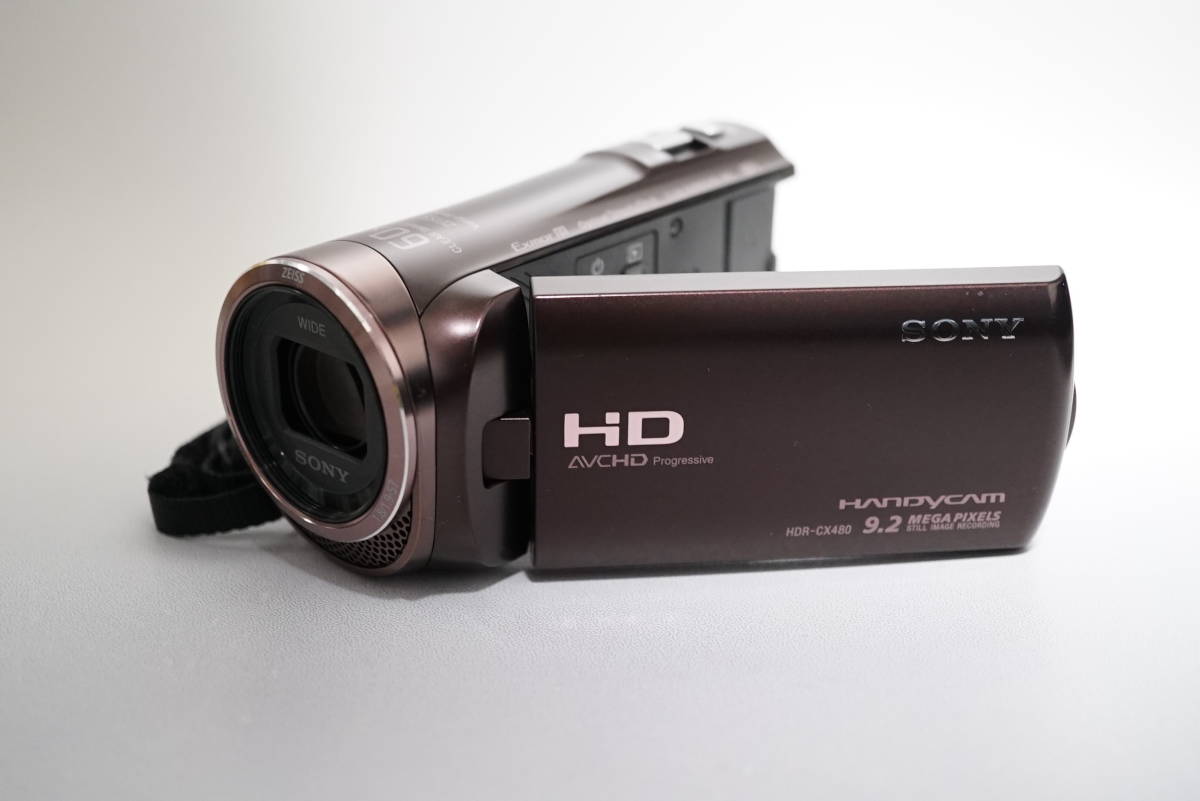 ジャンク】SONY HDR-CX480 ブラウン Handycam ソニー ハンディカム