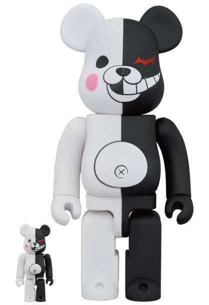  BE@RBRICK モノクマ ラバーコート＆フロッキー Ver. 100% & 400% ベアブリック MEDICOMTOY メディコムトイ ダンガンロンパ(キューブリック、ベアブリック)｜売買されたオークション情報、yahooの商 キューブリック、ベアブリック