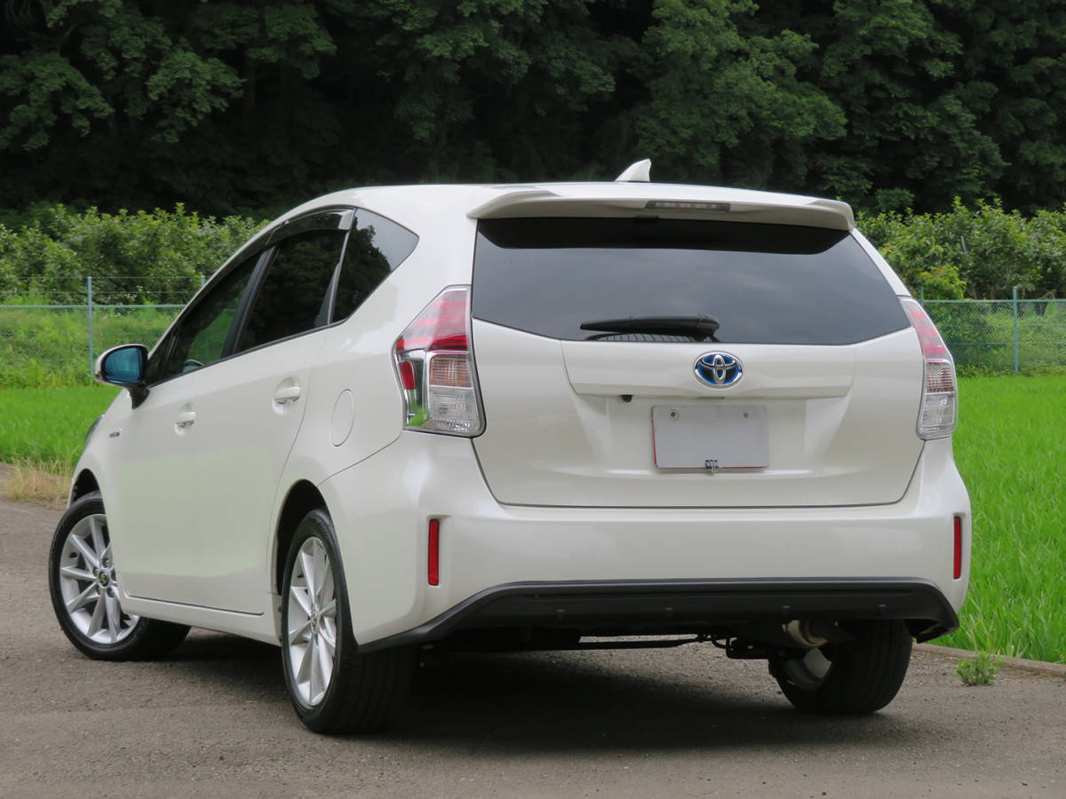 1万キロ台!!◆プリウスα　Sツーリングセレクション◆HV◆高年式◆純正ナビ/TV◆車検2年付♪_4