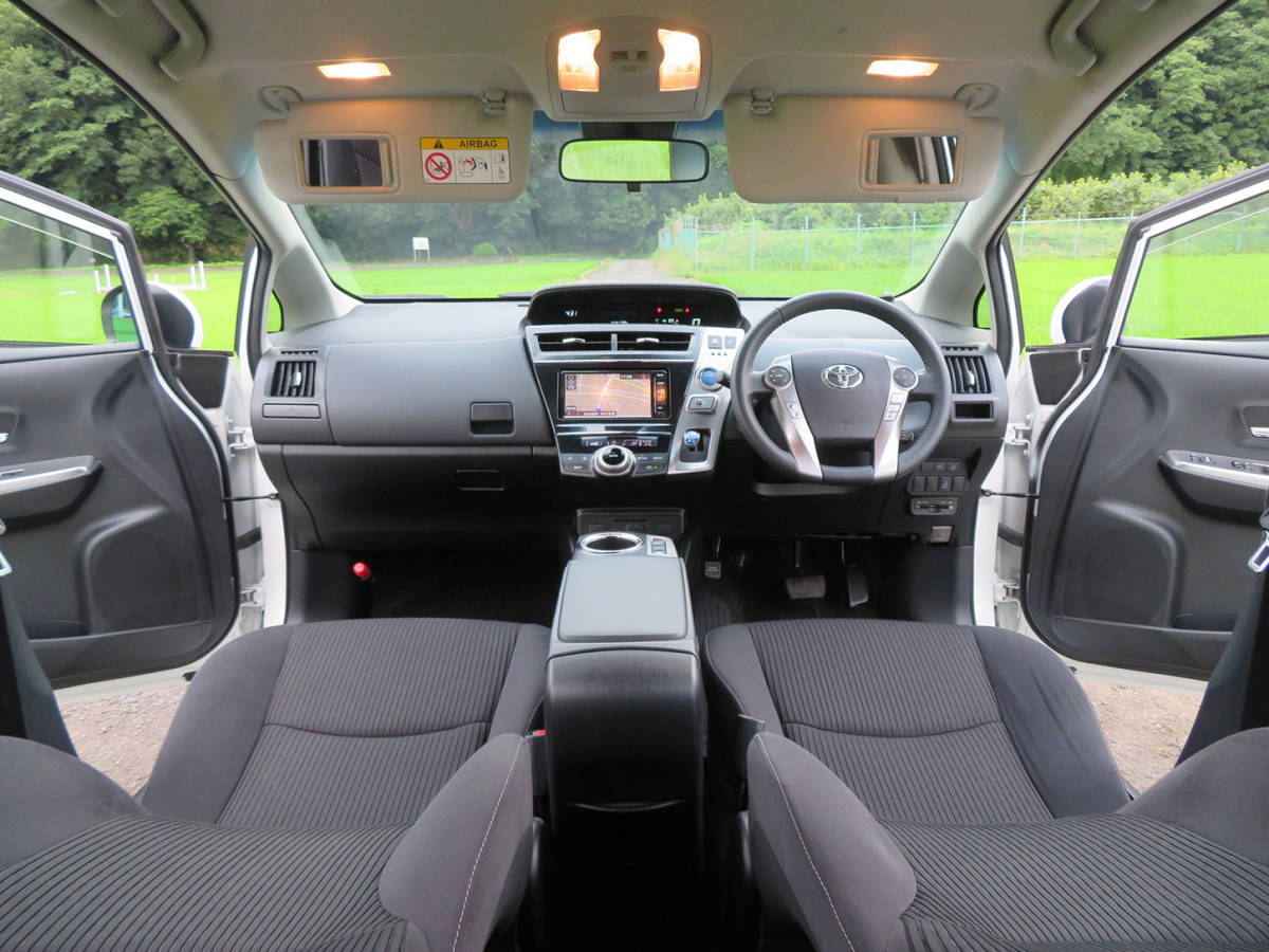 1万キロ台!!◆プリウスα　Sツーリングセレクション◆HV◆高年式◆純正ナビ/TV◆車検2年付♪_6