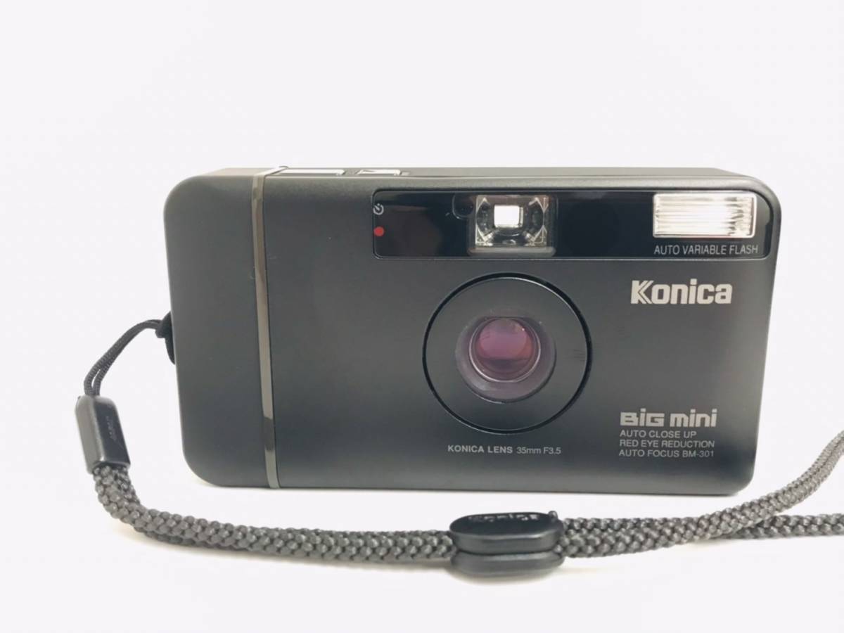 【美品】Konica BIG mini BM-301 コンパクトカメラ カメラ Konica Big Mini BM-301フィルムカメラ