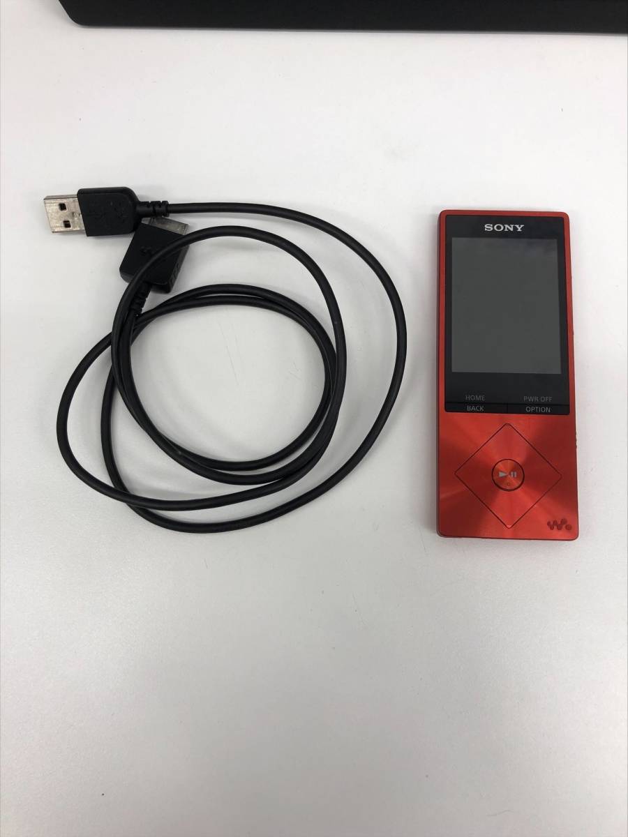 1094 SONY WALKMAN Aシリーズ NW-A25 13.5GB シナバーレッド Bluetooth