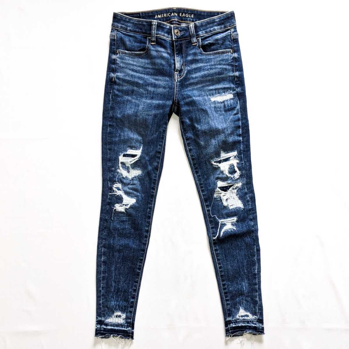 アメリカンイーグル JEGGING ジェギング デニム ジーンズ スキニー 08 