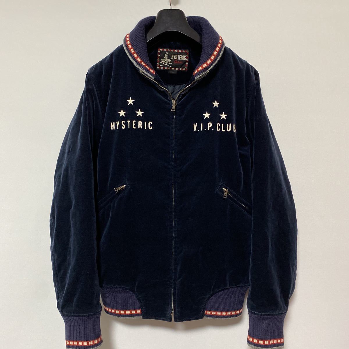 美品 ヒステリックグラマー 中綿 スーベニア ジャケット S スカジャン