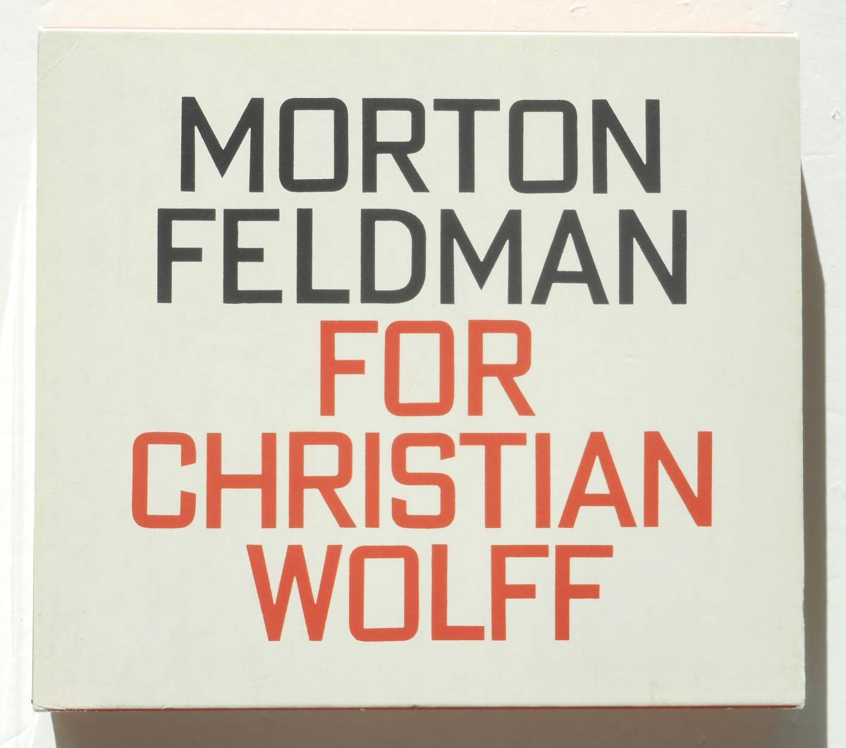 品質保証，限定セール Morton Feldman For Christian Wolff 3枚組 晩年に作曲された名作の初録音 廃盤(現代音楽)｜売買されたオークション情報、yahooの商品情報をアーカイブ公開 - オークファン 現代音楽