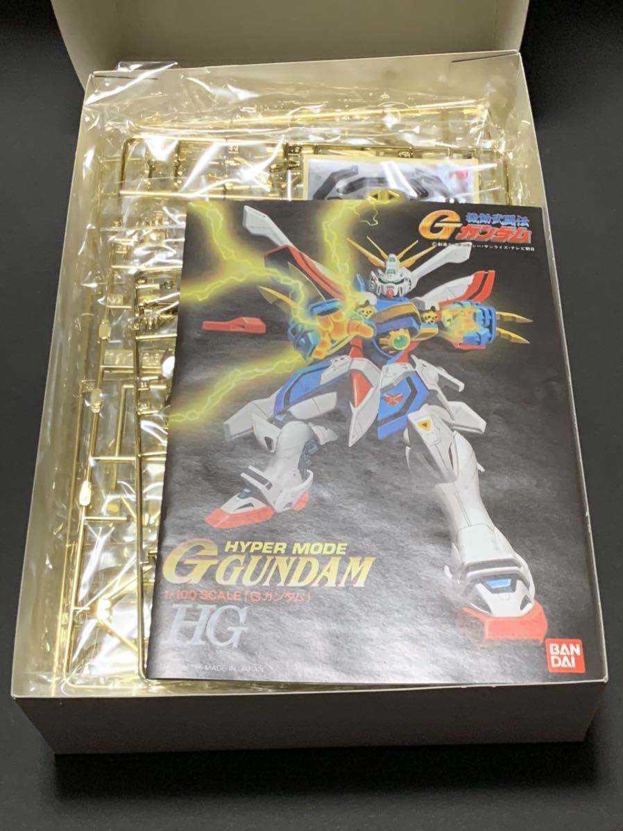 1/100 HG Gガンダム ハイパーモード ゴールドメッキ 機動武闘伝G