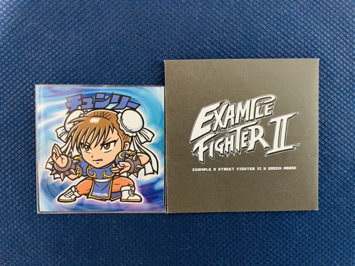 春麗 ビックリマン シール ストリートファイターII グリーンハウス