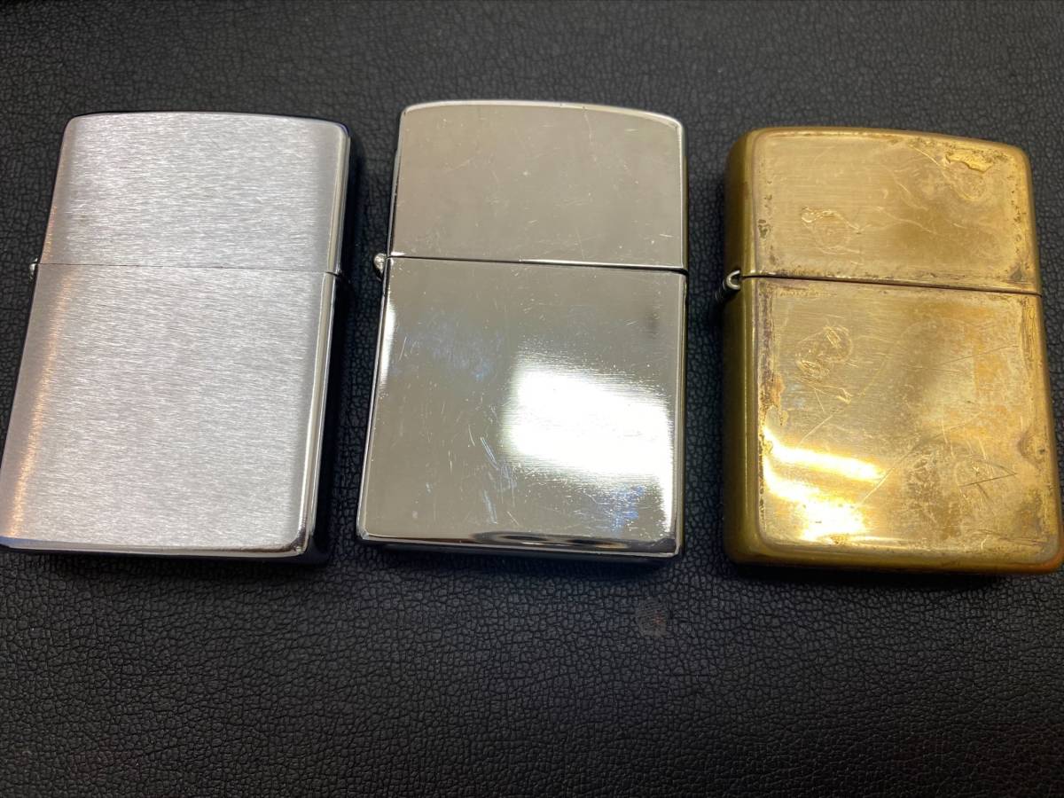 ◇ZIPPO ジッポー オイルライター おまとめ 3点 中古◇ オイルライター 