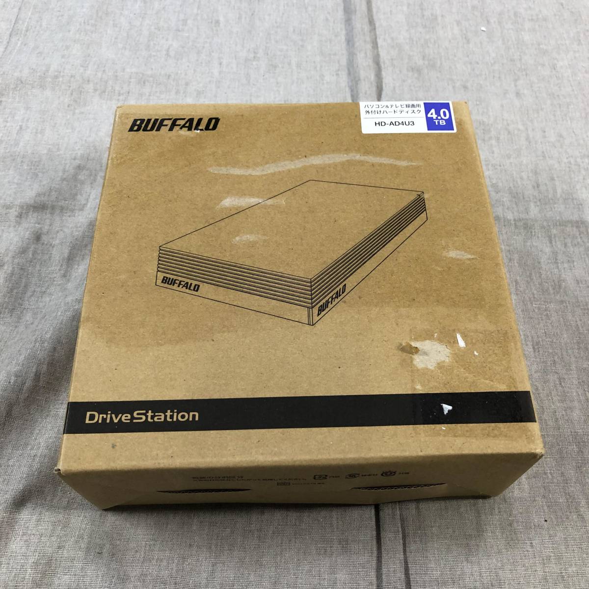 4TB バッファロー 外付けハードディスク テレビ録画⁄PC⁄PS4⁄4K BUFFALO 