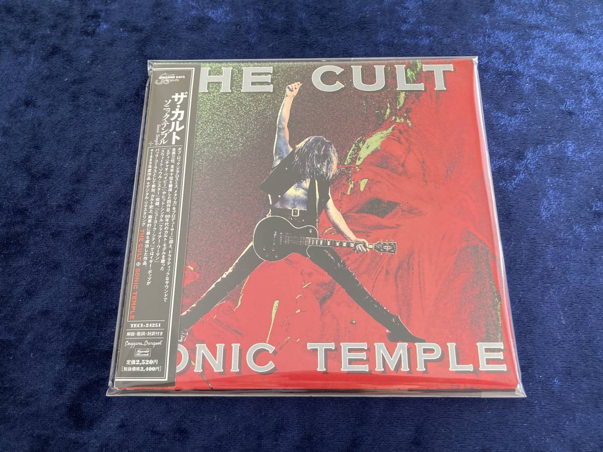 人気，人気SALE ザ カルト 紙ジャケット ソニック テンプル 日本盤/帯付/CD リマスター THE CULT SONIC TEMPLE イアン アストベリー 紙ジャケ(Cult， The)｜売買されたオークション情報、yahooの商品情報をアーカイブ C