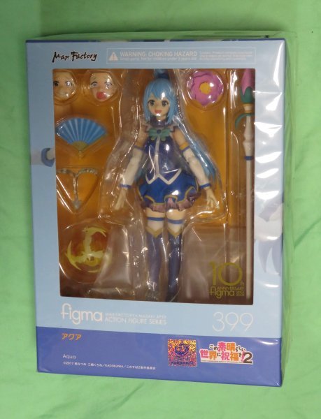 未開封新品 figma 399 アクア ノーマル この素晴らしい世界に祝福を! 2