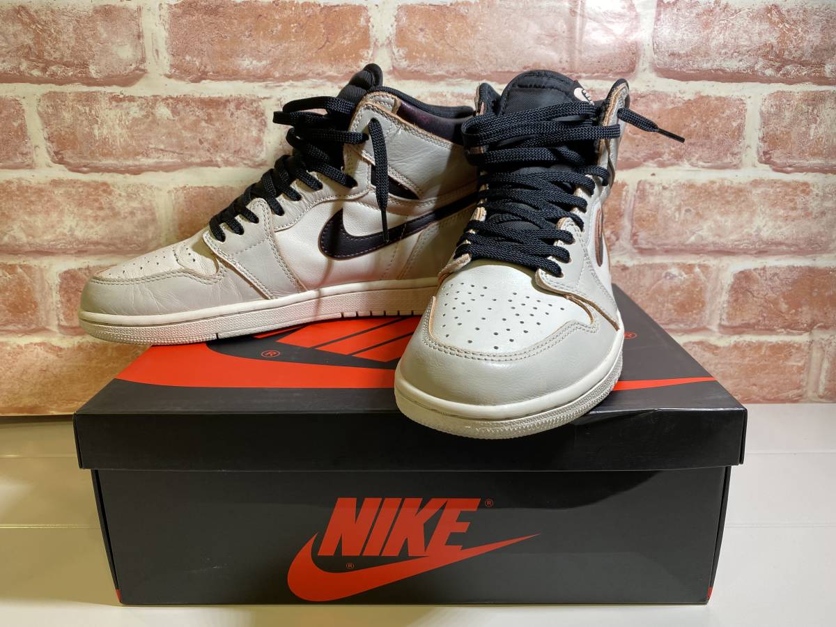  NIKE ナイキSB &times; エアジョーダン1 ハイ OG DEFIANT CD6579 006 26.0cm スニーカー シューズ 靴 くつ 271(26.0cm)｜売買されたオークション情報、yahooの商品情報をアーカイブ公開 - オークファン 26.0cm