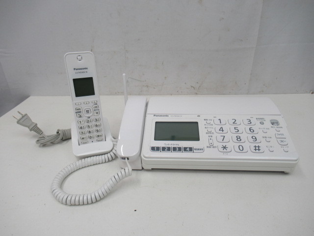 H9527 Panasonic パナソニック 普通紙 FAX電話機 子機セット KX