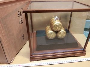 関武比古 多量 銀製 五重塔 共箱 ガラスケース付き Takehiko Silver