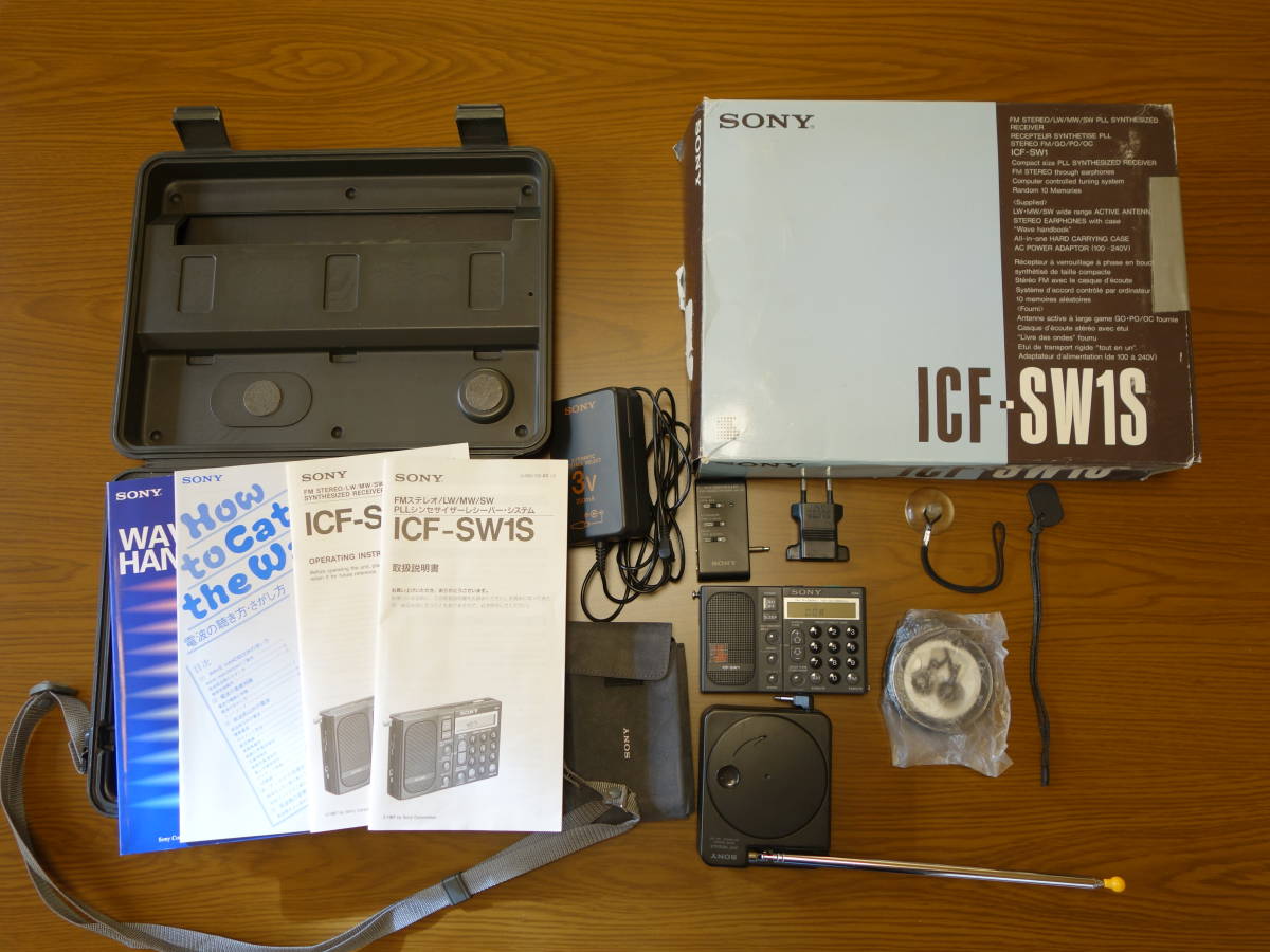 ICF-SW1S SONY Sony ソニー | FMステレオ FM PLL FMステレオ⁄LW⁄MW