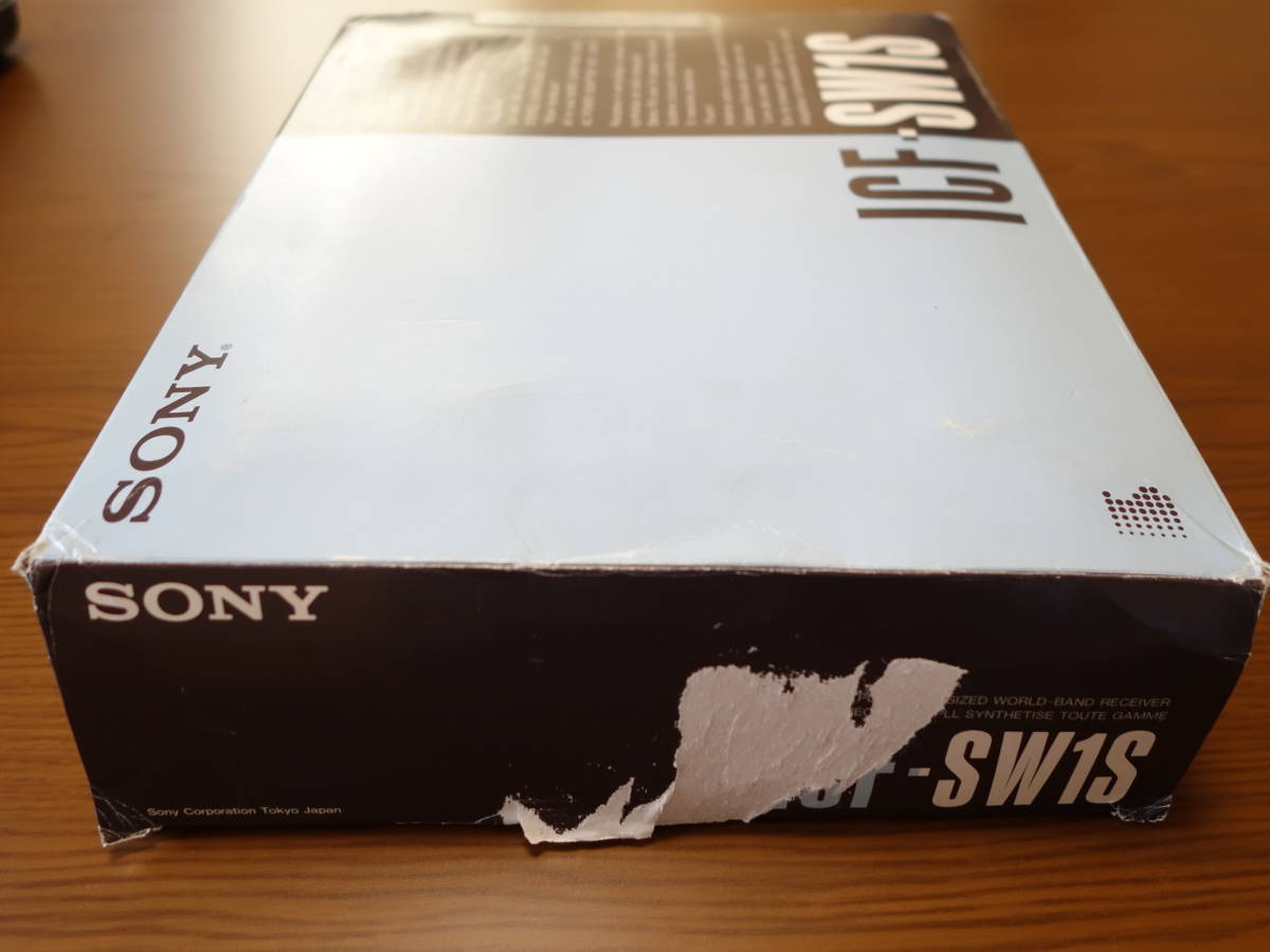 SONY ソニー ICF-SW1S FMステレオ/LW/MW/SW PLLシンセサイザー 