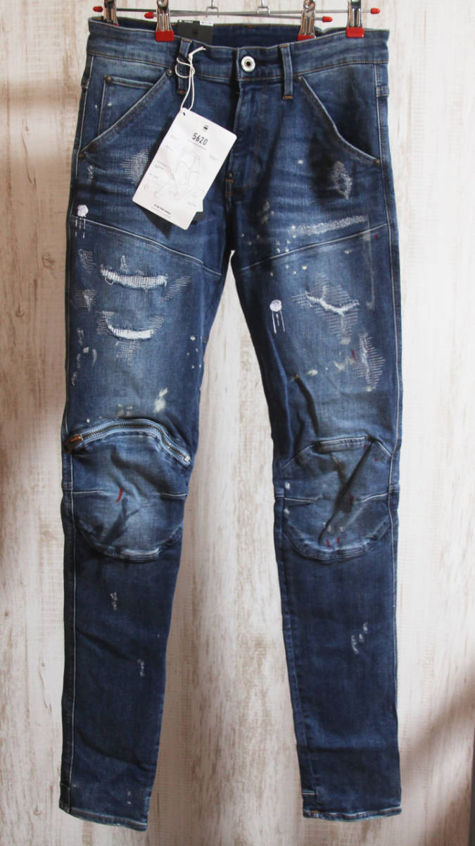  タグ付き G-Star RAW ジースターロゥ 5620 3D ZIP スキニー デザインデニム W31/L36(W31～)｜売買されたオークション情報、yahooの商品情報をアーカイブ公開 - オークファン W31～
